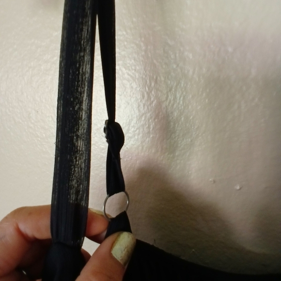 Women's Unbranded Black Sheer 90's Vintage Mesh Sleeveless Dress - Picture 14 of 16